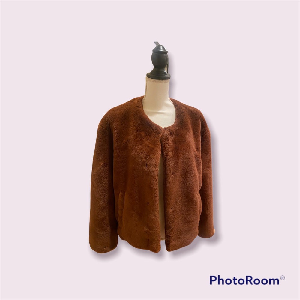 Chestnut brown sanctuary jacket in perfect condition